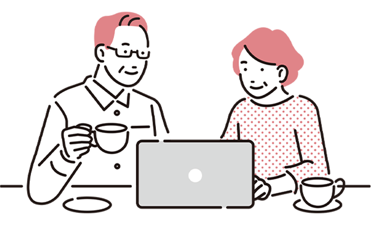 ご自宅で好きな時間にお申込みから振込みまで完結